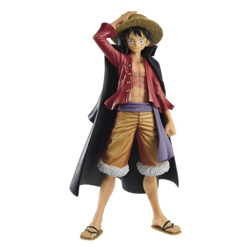 One Piece statuette PVC DXF Grandline Men Luffy (Wano Kuni) 16 cm Banpresto - 1