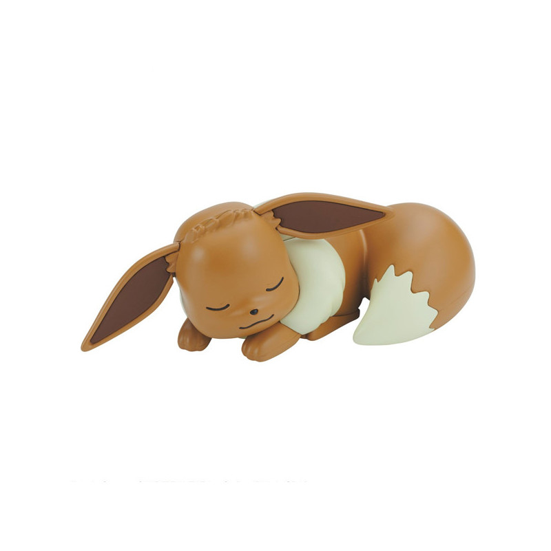 Pokemon Pokepla Quick 07 Evoli Sleeping 11,5cm Bandai - 1