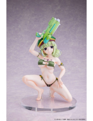 Gushing over Magical Girls statuette...