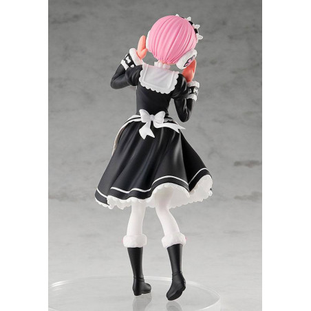 Re: Zero Starting Life in Another World statuette PVC Pop Up Parade Ram: Ice Season Ver. 17 cm Good Smile Company - 9