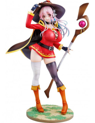 Super Sonico x Konosuba statuette PVC...